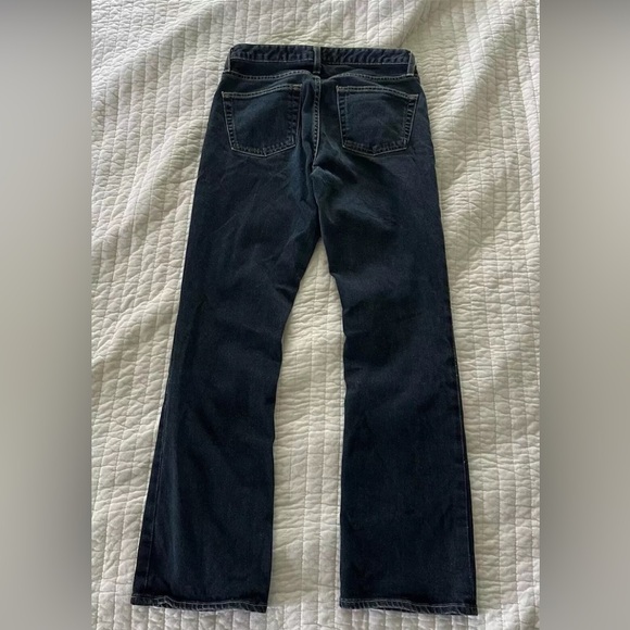 GAP Jeans Womens Boot Cut Mid Rise Dark Wash Cotton Stretch Pockets | 8 - Picture 3 of 11
